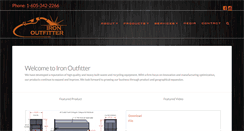 Desktop Screenshot of ironoutfitter.com