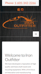 Mobile Screenshot of ironoutfitter.com